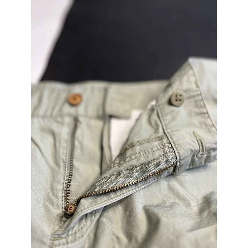 Lauren Ralph Lauren Light Olive Green Cargo Hiking Shorts Sz 10